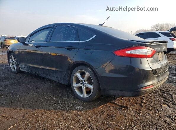3FA6P0H77GR183016 2016 FORD FUSION Black Вид спереду