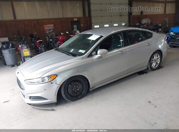 3FA6P0H77GR189544 2016 FORD FUSION Gray Առջևի ձախ երեք քառորդ տեսարան