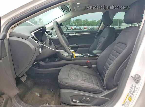 3FA6P0H77GR219237 2016 FORD FUSION Белый Вид салона спереди