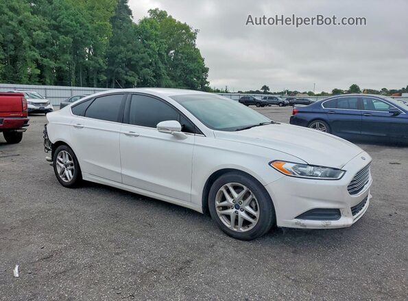 3FA6P0H77GR219237 2016 FORD FUSION Белый Передняя правая четверть
