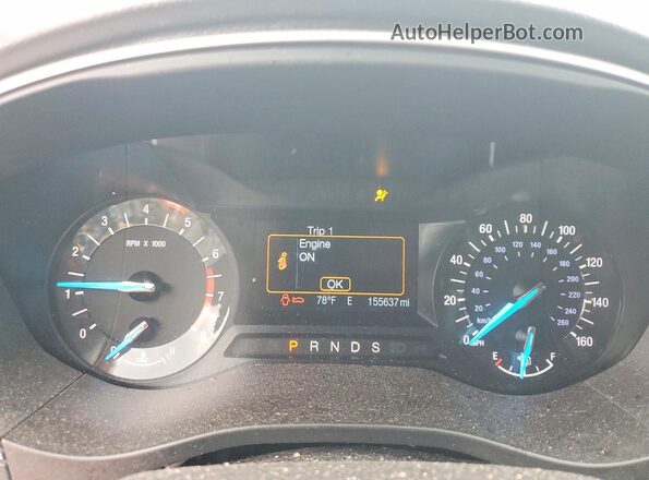 3FA6P0H77GR219237 2016 FORD FUSION Белый Вид щитка приборов