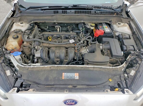 3FA6P0H77GR219237 2016 FORD FUSION Белый Вид задней части салона