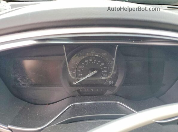 3FA6P0H77GR267692 2016 FORD FUSION Red Instrument cluster view