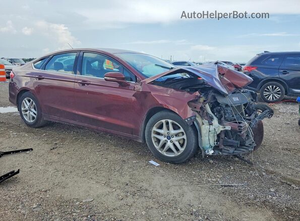 3FA6P0H77GR267692 2016 FORD FUSION Red Front right