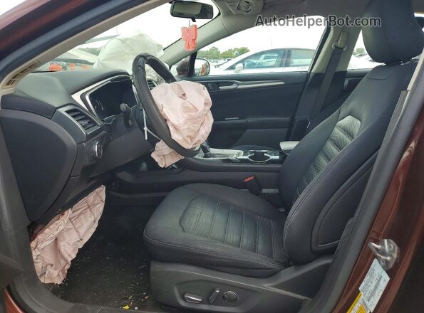 3FA6P0H77GR267692 2016 FORD FUSION Red Front interior view