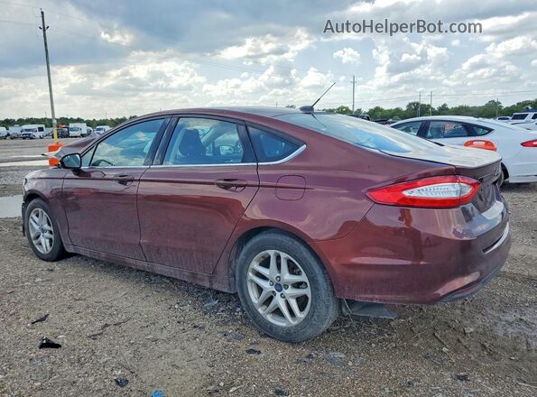 3FA6P0H77GR267692 2016 FORD FUSION Red Rear left
