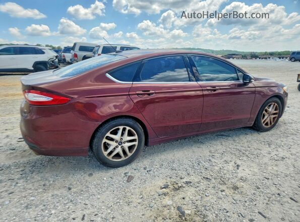 3FA6P0H77GR323064 2016 FORD FUSION Burgundy Հետևի նստատեղերի տեսք
