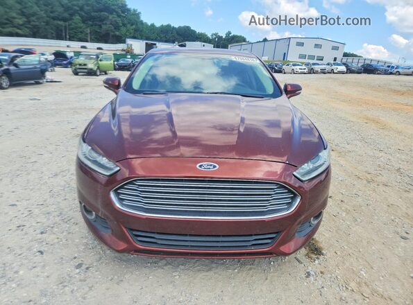3FA6P0H77GR323064 2016 FORD FUSION Burgundy 