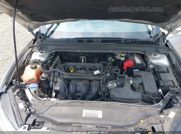 3FA6P0H77GR334128 2016 FORD FUSION Silver Widok z tyłu