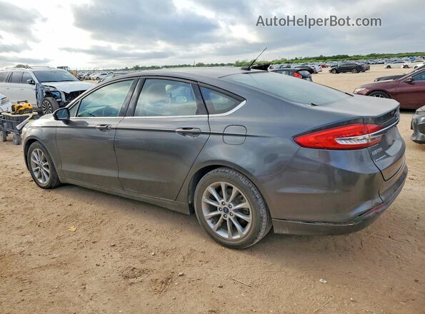 3FA6P0H77HR125442 2017 FORD FUSION Gray უკანა მარცხენა
