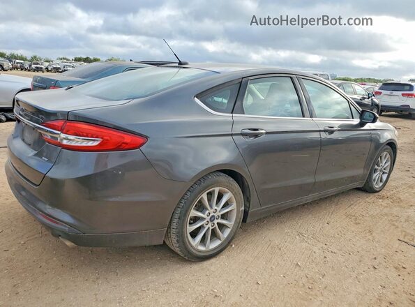 3FA6P0H77HR125442 2017 FORD FUSION Gray უკანა მარჯვენა