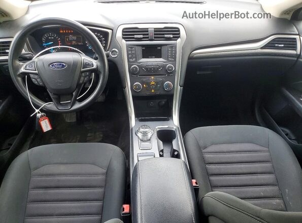 3FA6P0H77HR183339 2017 FORD FUSION Black Dashboard view
