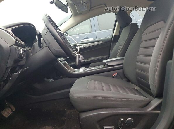 3FA6P0H77HR227162 2017 FORD FUSION Black Widok wnętrza z przodu