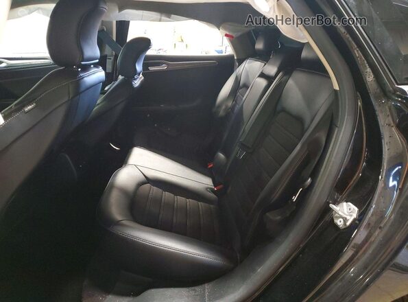 3FA6P0H77HR346037 2017 FORD FUSION Black Rear seats view