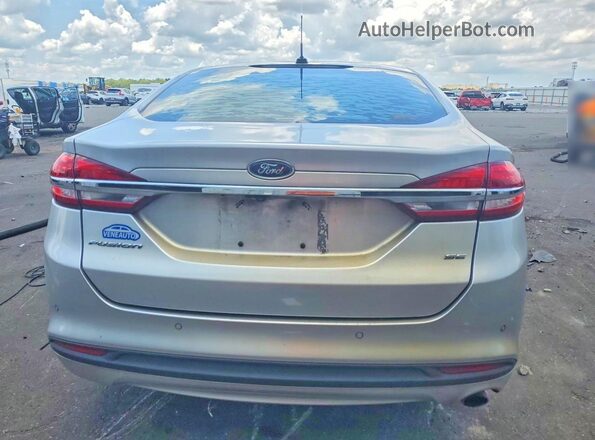 3FA6P0H77HR347169 2017 FORD FUSION Silver Հետևի տեսք