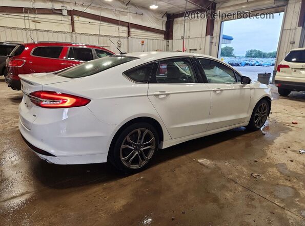 3FA6P0H77HR407466 2017 FORD FUSION White Trasero derecho
