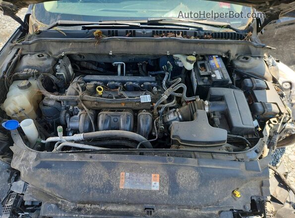 3FA6P0H77JR179314 2018 FORD FUSION Black უკანა სალონის ხედი