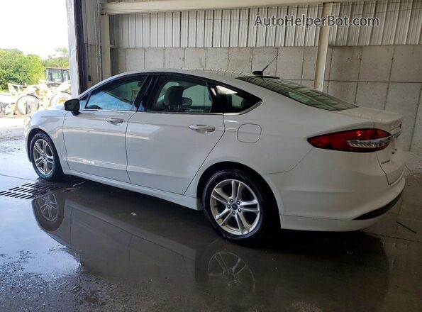 3FA6P0H77JR198087 2018 FORD FUSION White Задня ліва чверть