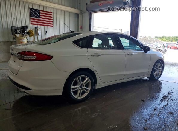 3FA6P0H77JR198087 2018 FORD FUSION White Задня права чверть