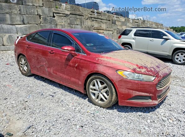 3FA6P0H78GR237598 2016 FORD FUSION Red Delantero derecho