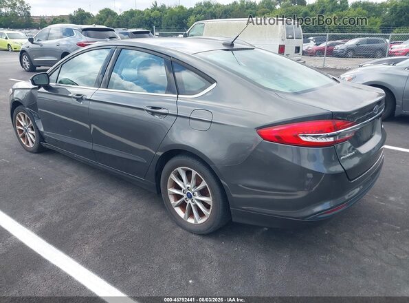 3FA6P0H78HR164900 2017 FORD FUSION Gray Tył lewy