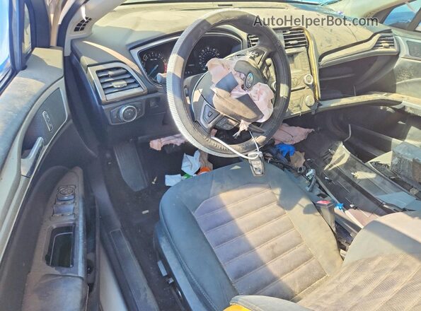 3FA6P0H78HR168378 2017 FORD FUSION Beige წინა პანელის ხედი