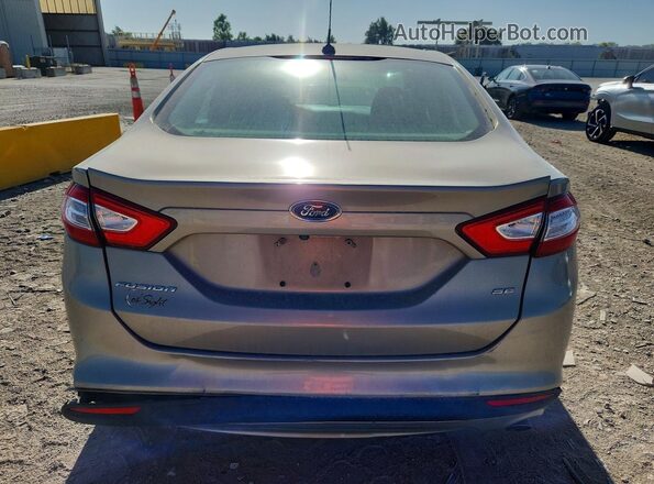 3FA6P0H79GR165522 2016 FORD FUSION Gray უკანა ხედი