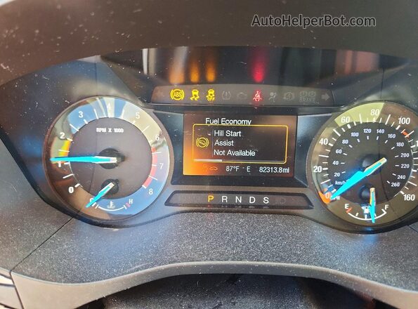 3FA6P0H79GR165522 2016 FORD FUSION Gray ხელსაწყოთა პანელის ხედი