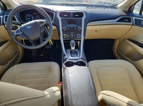 3FA6P0H79GR165522 2016 FORD FUSION Gray წინა პანელის ხედი