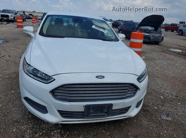 3FA6P0H79GR200592 2016 FORD FUSION White Front view