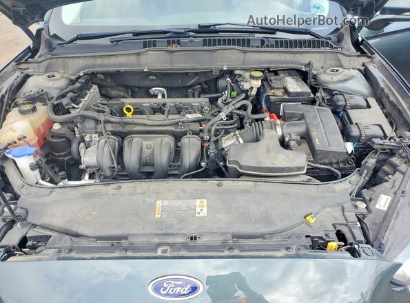 3FA6P0H79GR201709 2016 FORD FUSION Green Widok wnętrza z tyłu