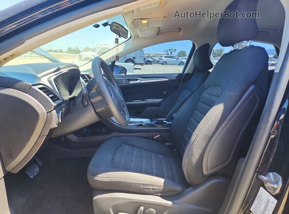 3FA6P0H79GR216260 2016 FORD FUSION Black Vista interior delantera