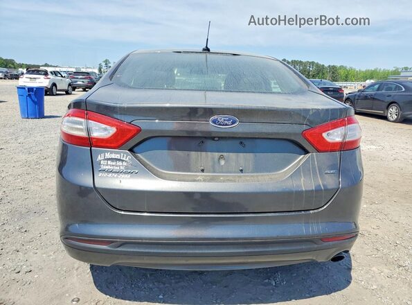 3FA6P0H79GR233768 2016 FORD FUSION Charcoal Rear view