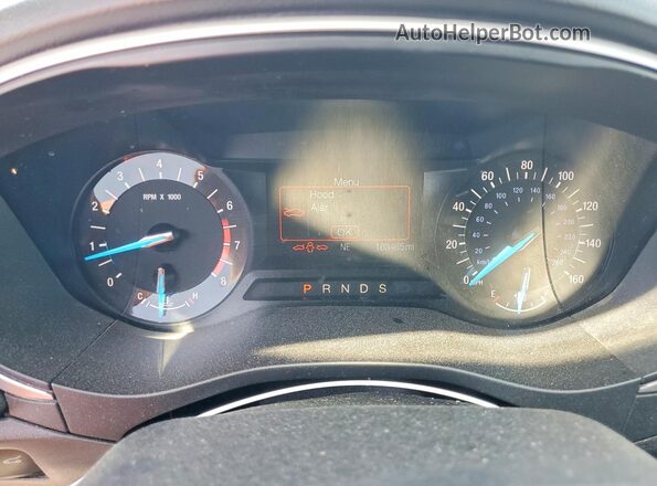 3FA6P0H79GR233768 2016 FORD FUSION Charcoal Instrument cluster view