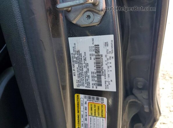 3FA6P0H79GR233768 2016 FORD FUSION Charcoal Engine compartment view