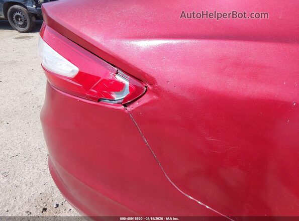 3FA6P0H79GR249369 2016 FORD FUSION Красный Вид щитка приборов