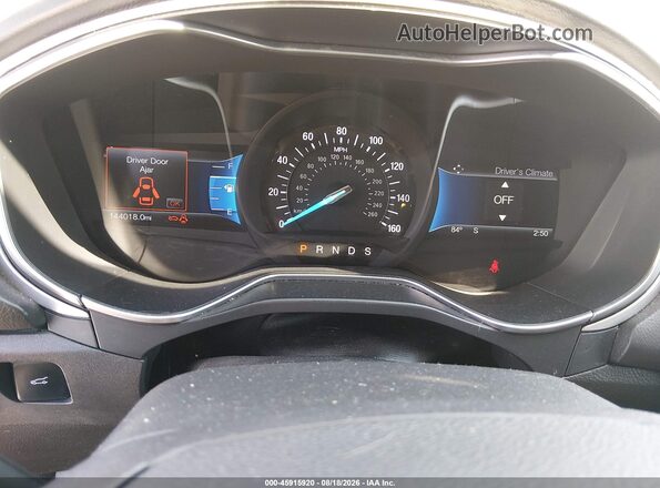 3FA6P0H79GR249369 2016 FORD FUSION Красный Вид задних сидений