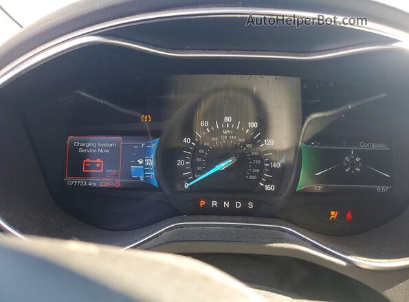 3FA6P0H79GR258959 2016 FORD FUSION Угольный Вид щитка приборов