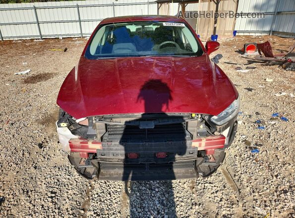 3FA6P0H79GR273557 2016 FORD FUSION Red წინა ხედი