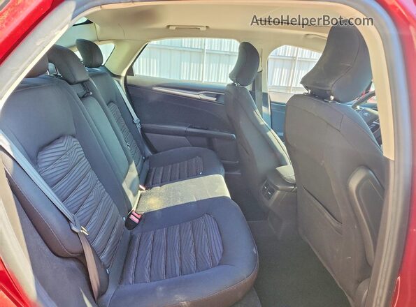 3FA6P0H79GR273557 2016 FORD FUSION Red უკანა სავარძლების ხედი