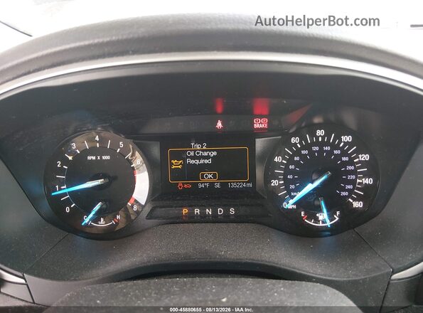 3FA6P0H79GR317203 2016 FORD FUSION Black Вид задніх сидінь