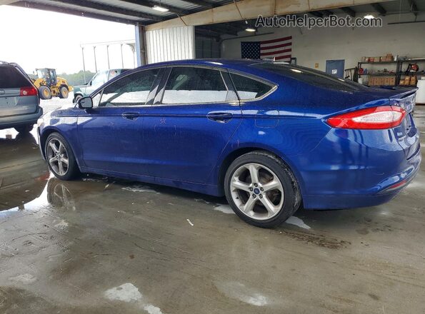 3FA6P0H79GR338584 2016 FORD FUSION Blue Հետևի ձախ
