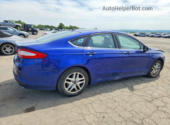 3FA6P0H79GR397716 2016 FORD FUSION Blue Trasero derecho