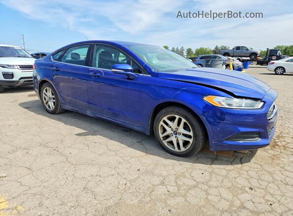3FA6P0H79GR397716 2016 FORD FUSION Blue Delantero derecho