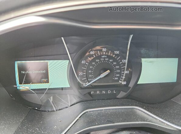 3FA6P0H79HR120470 2017 FORD FUSION White Widok zestawu wskaźników