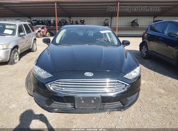 3FA6P0H79HR155381 2017 FORD FUSION Черный Вид щитка приборов