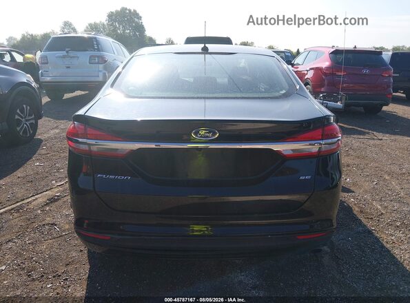3FA6P0H79HR155381 2017 FORD FUSION Черный 
