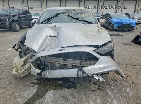 3FA6P0H79HR220083 2017 FORD FUSION Silver Вид спереду