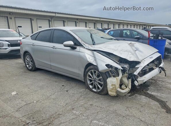 3FA6P0H79HR220083 2017 FORD FUSION Silver Передня права чверть