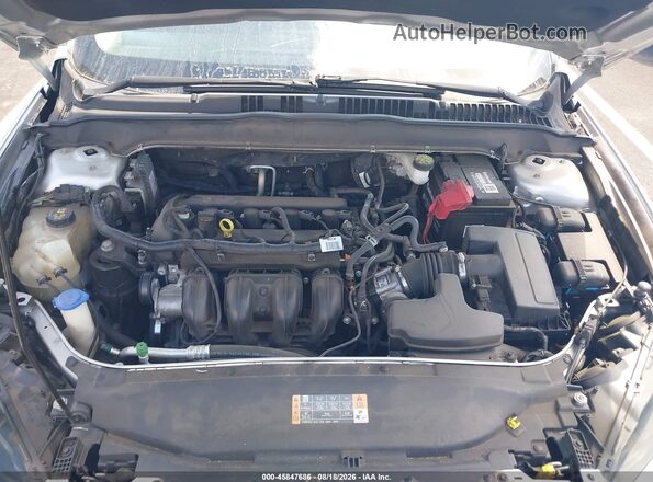 3FA6P0H79HR358786 2017 FORD FUSION Silver Widok komory silnika